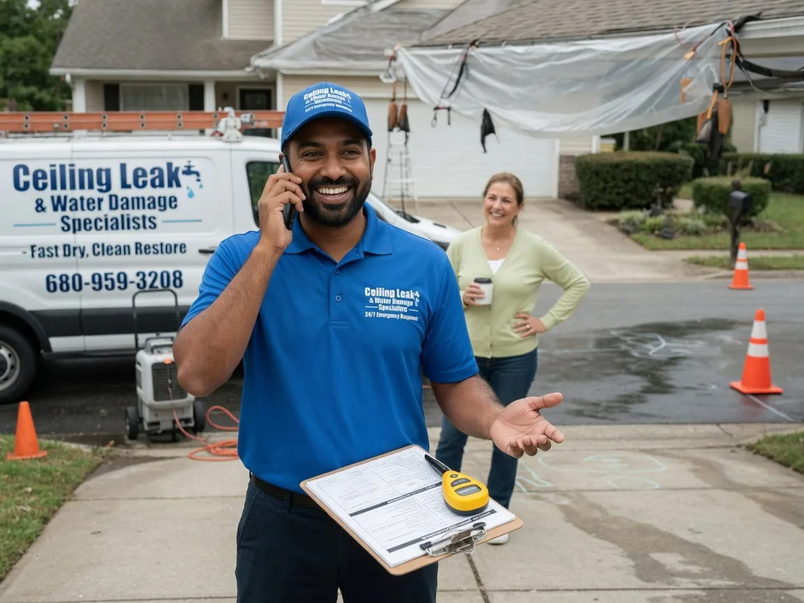 Ceiling Leak Cleanup Dendron, VA FAQs