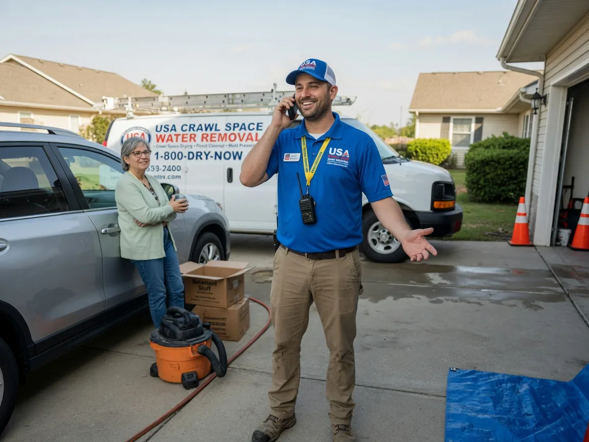 Crawl Space Water Removal Dendron, VA FAQs
